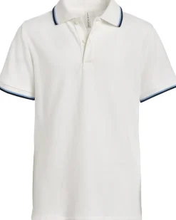 Janie and Jack Tipped Pique Polo (Toddler/Little Kid/Big Kid)