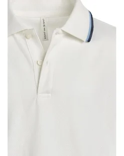 Janie and Jack Tipped Pique Polo (Toddler/Little Kid/Big Kid)