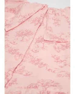 Janie and Jack Toile Print Dress (Toddler/Little Kid/Big Kid)
