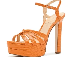 Jessica Simpson Itzari Double Platform Heeled Sandals Women's