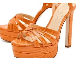 Jessica Simpson Itzari Double Platform Heeled Sandals Women's