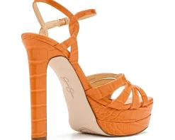 Jessica Simpson Itzari Double Platform Heeled Sandals Women's