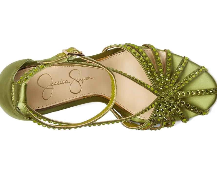 Jessica Simpson Jittale Embellished High Heel Sandals Women's