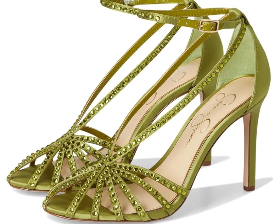 Jessica Simpson Jittale Embellished High Heel Sandals Women's