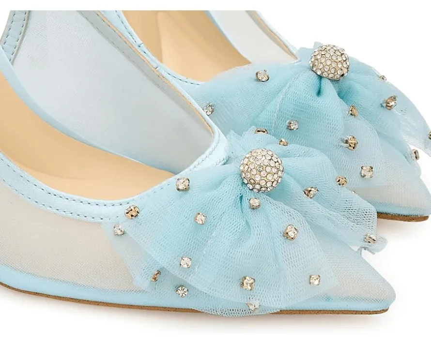 Jessica Simpson Lavilra Tulle Bow Embellished Pumps Women's