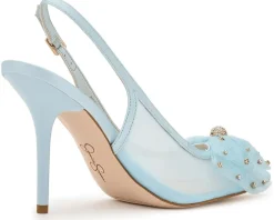 Jessica Simpson Lavilra Tulle Bow Embellished Pumps Women's