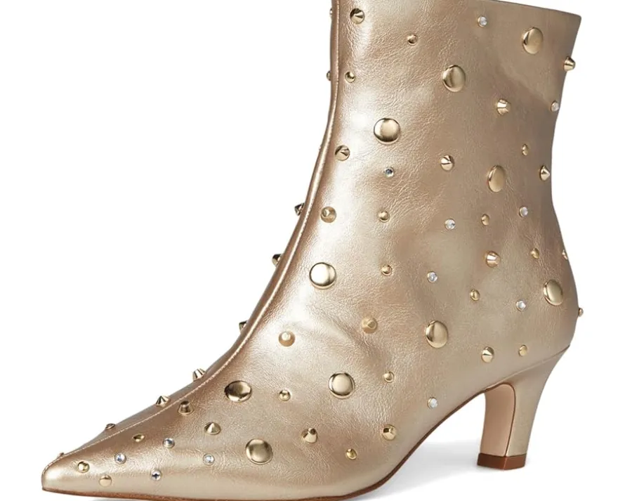Jessica Simpson Viviana Kitten Heel Studded Bootie Women's