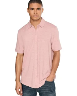 Johnston & Murphy Bennett Short-sleeve Knit Shirt Men's