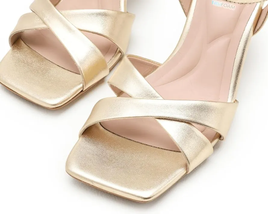 Johnston & Murphy Christine Cross Band Sandals Women's