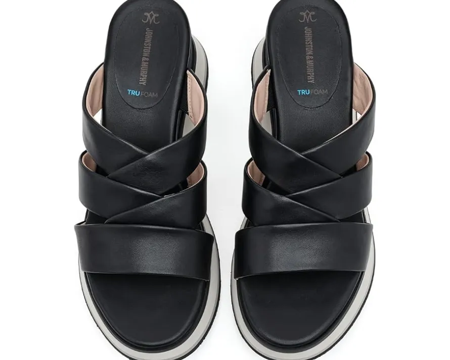 Johnston & Murphy Colleen Triple Band Slide Women's