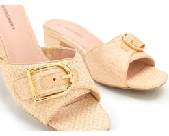 Johnston & Murphy Edith Buckle Slide Women's