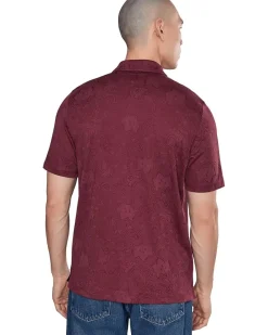 Johnston & Murphy Evans Jacquard Polo Men's