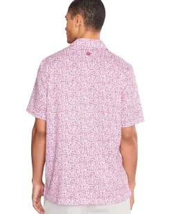 Johnston & Murphy Game Day Multi-sport Print Polo Men's