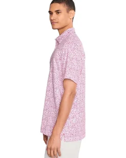 Johnston & Murphy Game Day Multi-sport Print Polo Men's