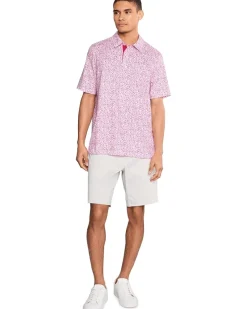 Johnston & Murphy Game Day Multi-sport Print Polo Men's
