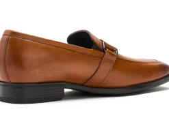 Johnston & Murphy Gibbons Embossed Bit Loafers Men's