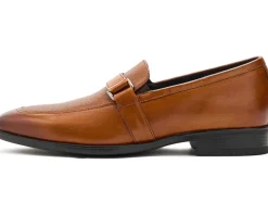 Johnston & Murphy Gibbons Embossed Bit Loafers Men's