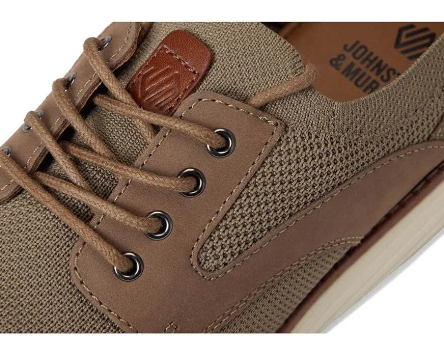 Johnston & Murphy Kids Upton Knit Plain Toe (Little Kid/Big Kid)