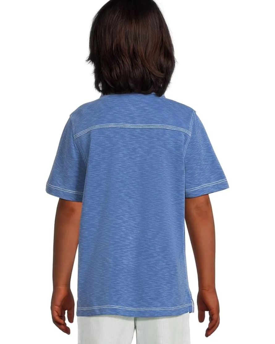 Johnston & Murphy Kids Vintage Slub Polo (Big Kid)