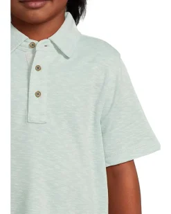 Johnston & Murphy Kids Vintage Slub Polo (Big Kid)