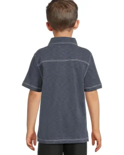 Johnston & Murphy Kids Vintage Slub Polo (Big Kid)