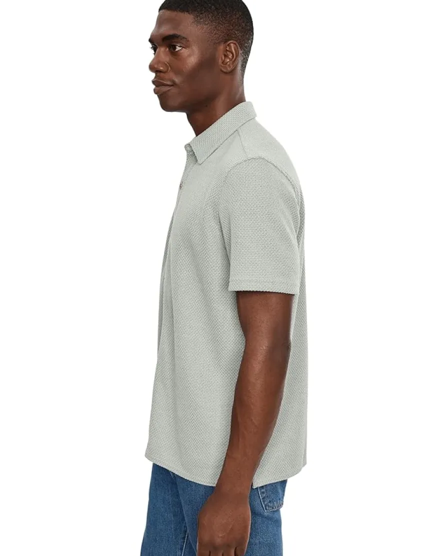 Johnston & Murphy Linden Short-sleeve Knit Shirt Men's