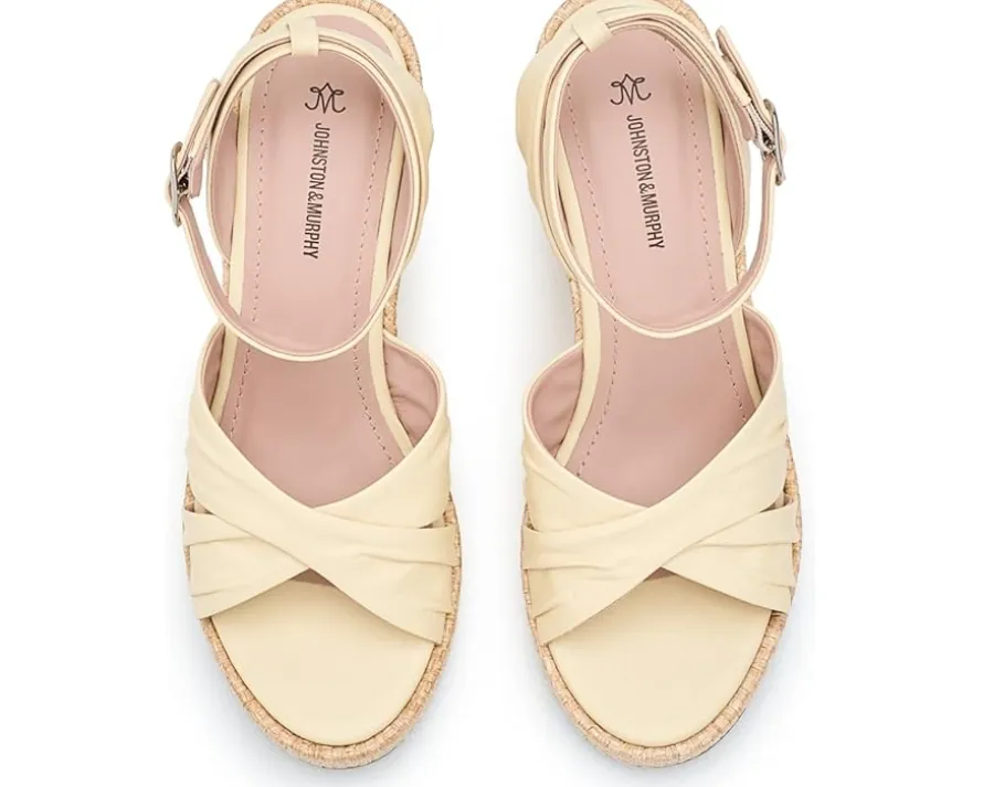 Johnston & Murphy Marcia Cross-band Sandals Women's