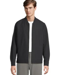 Johnston & Murphy Patterened Full-Zip Men's