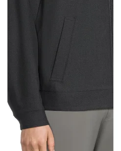 Johnston & Murphy Patterened Full-Zip Men's
