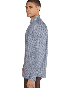 Johnston & Murphy Printed Cotton Shirt Men's