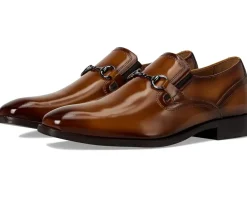 Johnston & Murphy Richland Plain Toe Bit Loafers Men's