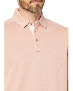 Johnston & Murphy Vintage Slub Polo Men's
