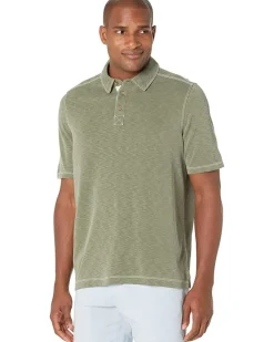 Johnston & Murphy Vintage Slub Polo Men's
