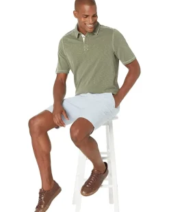 Johnston & Murphy Vintage Slub Polo Men's