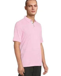 Johnston & Murphy Vintage Slub Polo Men's