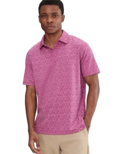 Johnston & Murphy Xc+ Ace Printed Performance Polo Men's