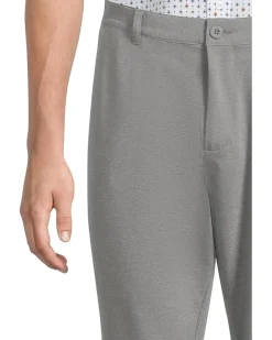 Johnston & Murphy XC4 Heathered Performance Flat Front Pants Men's
