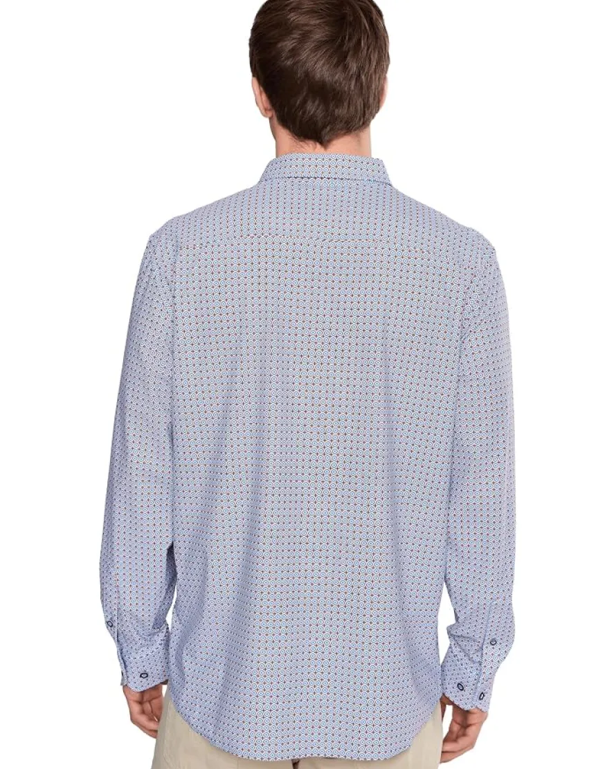 Johnston & Murphy XC+ Motion Long Sleeve Dress Knit Shirt Men's