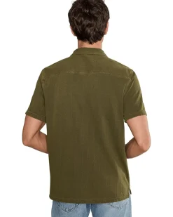 John Varvatos Amadora Camp Collar Shirt Men's