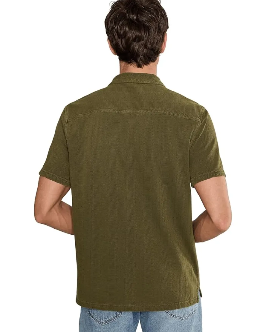 John Varvatos Amadora Camp Collar Shirt Men's