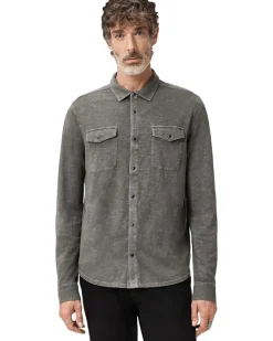 John Varvatos Arvon Knit Western Shirt K5061R25 Men's