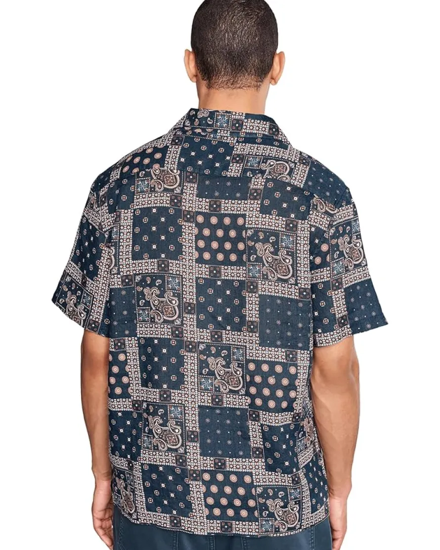 John Varvatos Dan Camp Collar Shirt Men's