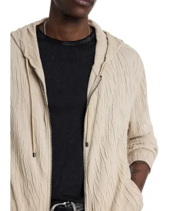 John Varvatos Ihsan Zip Hoodie K6567S25 Men's
