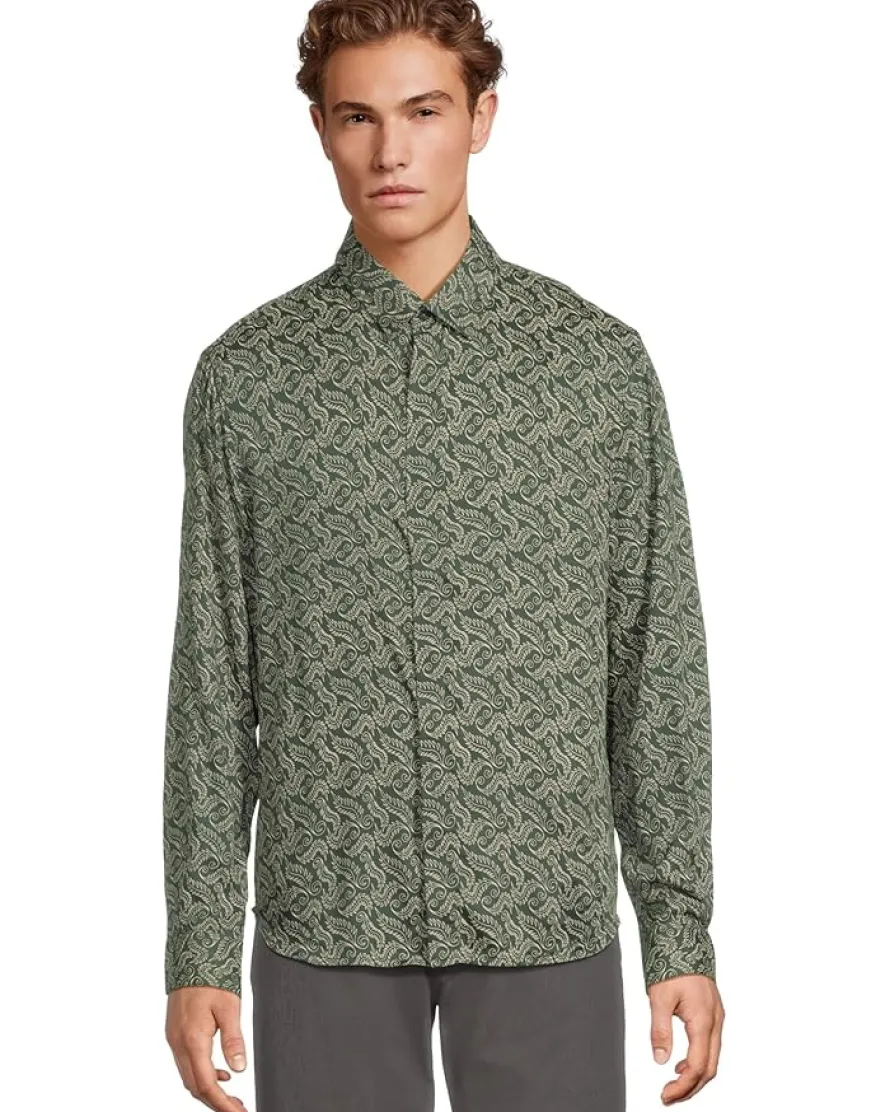 John Varvatos Rodney Shirt W673F25 Men's