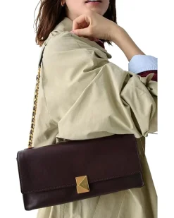 Kate Spade New York Deco Fine Grain Leather Soft Shoulder Bag