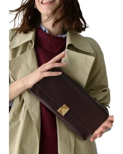 Kate Spade New York Deco Fine Grain Leather Soft Shoulder Bag