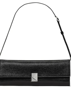 Kate Spade New York Deco Glazed Leather Soft Mini Shoulder