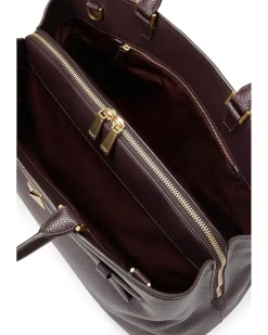 Kate Spade New York Deco Pebbled Leather Large Satchel