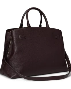 Kate Spade New York Deco Pebbled Leather Large Satchel