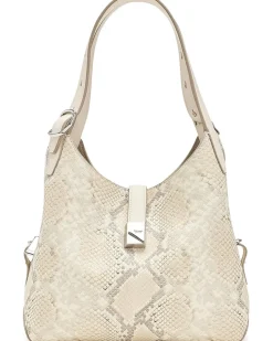 Kate Spade New York Deco Snake Embossed Leather Crossbody Tote